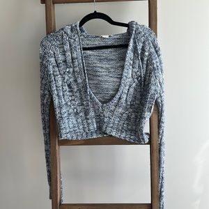 Large Cropped Sweater